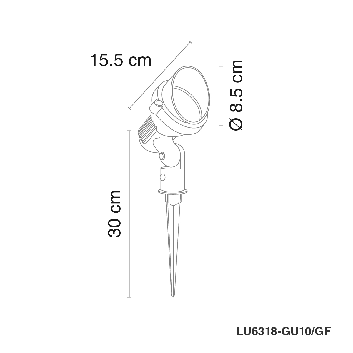 LU6318-GU10/GF