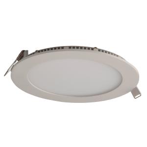 Luminaria LED para empotrar en techo de 12W, temperatura neutra.