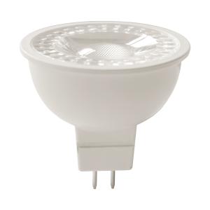 Lámpara foco LED MR16 de 5W, luz calida.