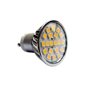 Foco / lámpara led de 6W, base Gu10. Luz de día